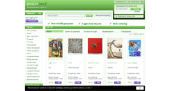 Desktop Screenshot of posterland.dk